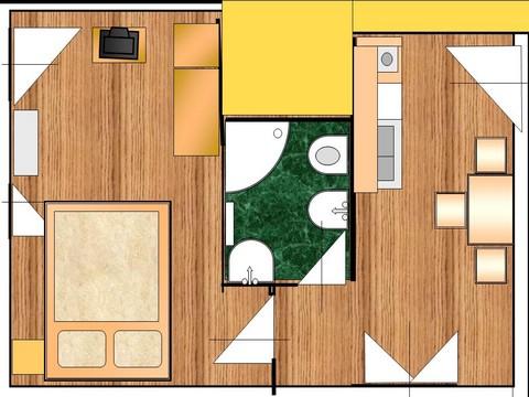 Apartament 3 (2+1) B 1